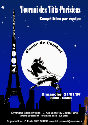 Affiche Titis Parisiens 2007