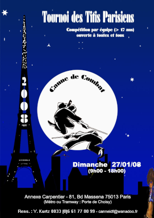 Affiche Titis Parisiens 2008