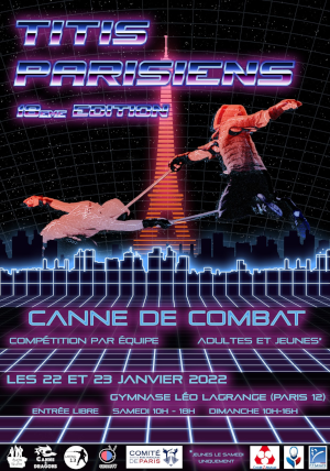 Affiche Titis Parisiens 2022